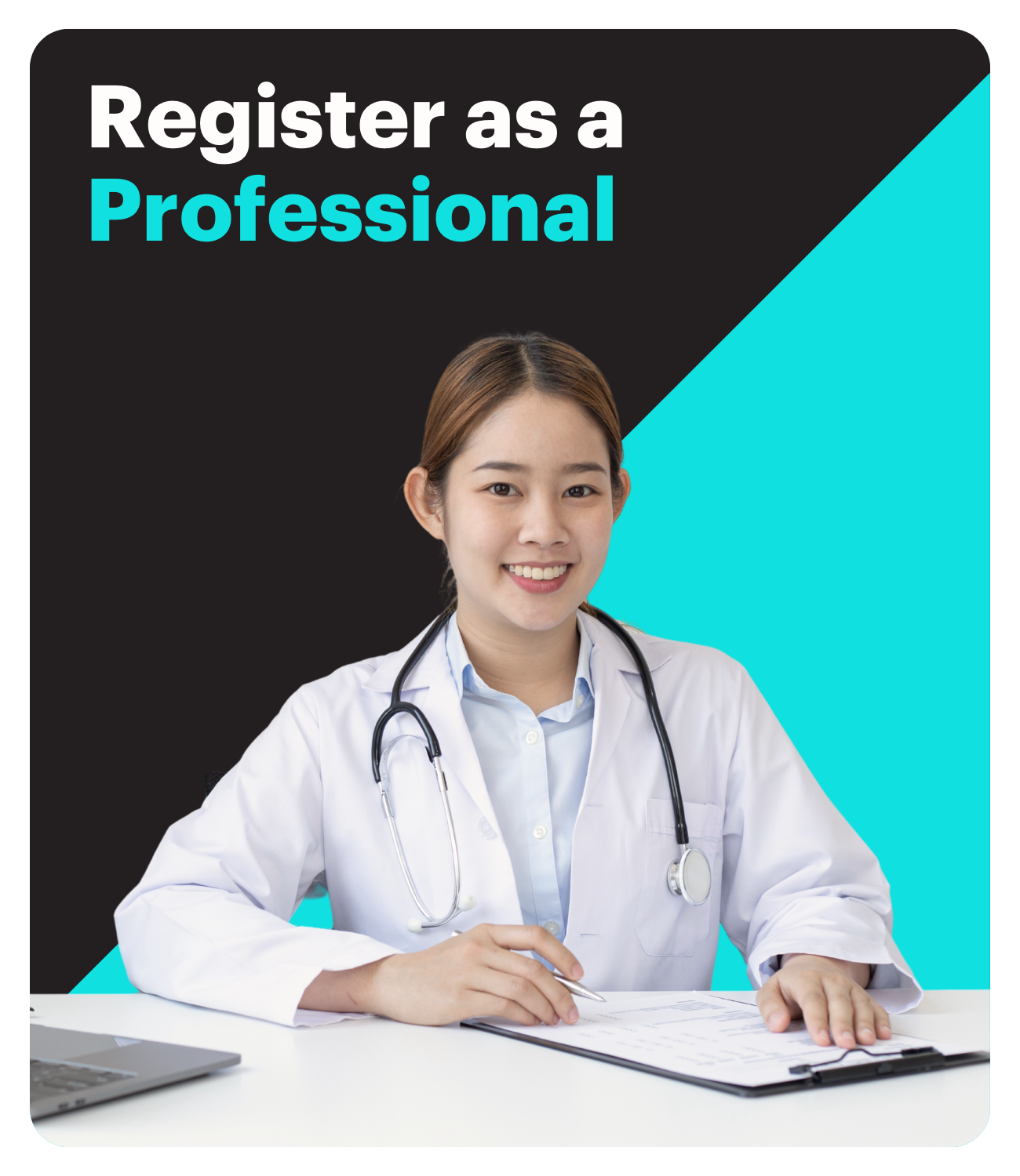 Register as a Professional