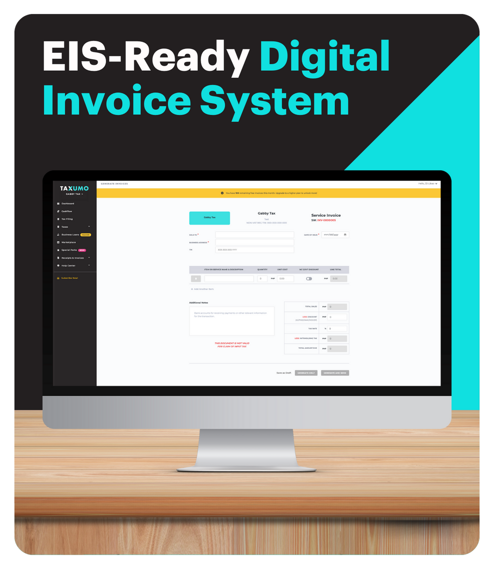 Taxumo EIS-Ready Digital Invoice System - Limited Slots! – Taxumo ...