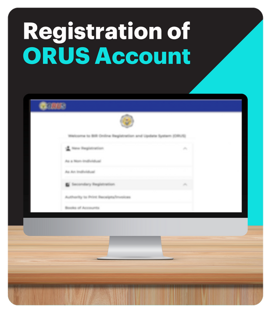 BIR ORUS Account Registration