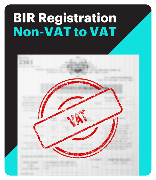 Update of Registration from Non VAT to VAT