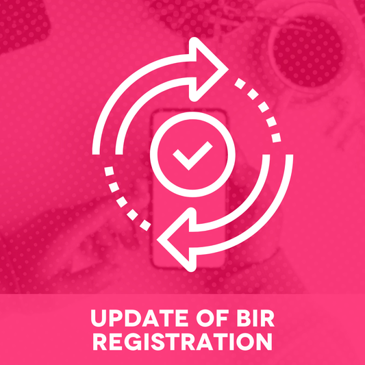 Update of BIR Registration (General Update, Adding of New Business)