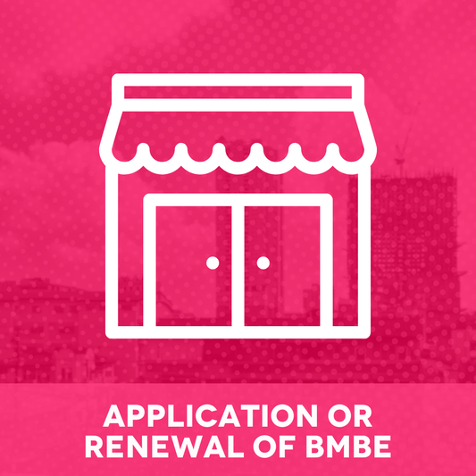 Application or Renewal of BMBE Certificate